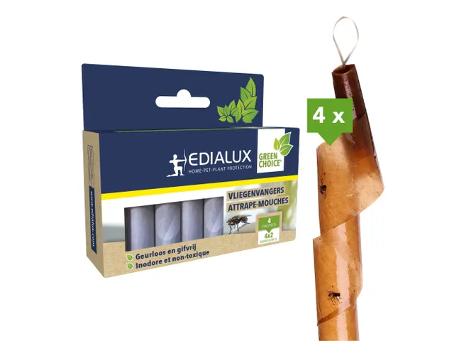 Anti vliegen vliegenval 4 Stuks