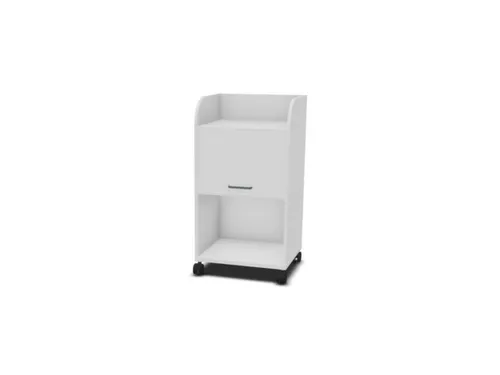 caddy,HxBxD 1030x550x470mm,2niveaus,1kasten,Bl-wit