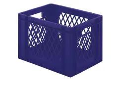 Euronorm-Stapelbak 24l H X L X B 270x400x300mm Blauw