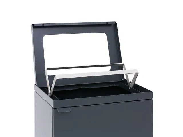 Bica 857 Afvalbak open 95 Liter Antraciet