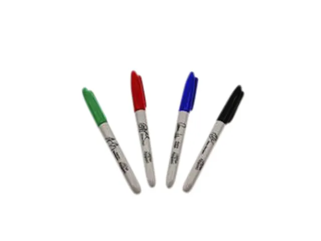 Feutre Sharpie ogive Fin assorti blister 4 pièces