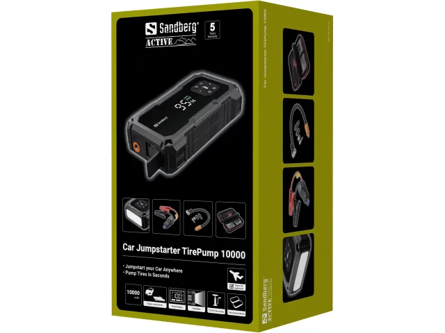 Sandberg Car Jumpstarter tirepump 10000 421-21
