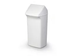 Afvalbak Durabin Flip 40 Liter Wit