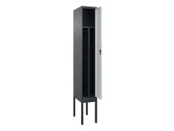 locker voor scheiding van kleding,HxBxD 2120x300x500mm,1vak