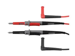 SET Met PVC-Meetsnoeren, CAT IV - 10 A - 2mm/4mm - Lengte 100cm