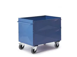 kratwagen,draagverm. 600kg,laadvl. LxB 990x680mm,HxLxB 1100x1100x710mm - 2