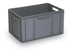Euronorm Stapelkrat Hxlxb 320x600x400mm 63liter Grijs