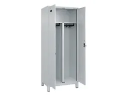 PBM-locker,HxBxD 1950x800x500mm,2vak,vak B 400mm,draaigrendel