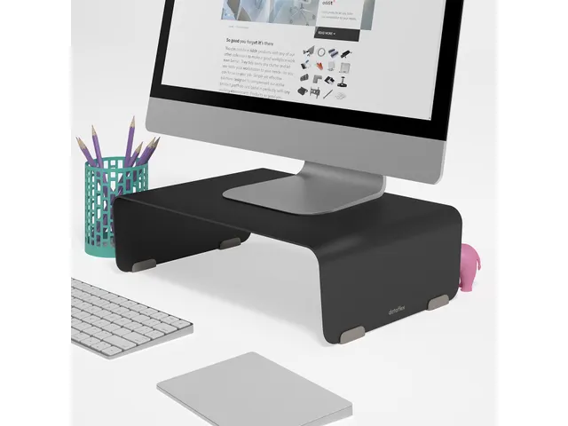 Dataflex Monitorverhoger Addit Bento Zwart