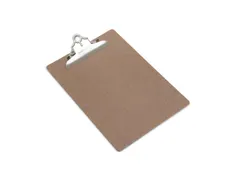 klembord A4+ hardboard bruin