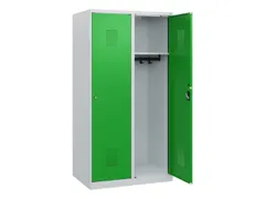 schoollocker,HxBxD 1530x800x500mm,2vak,vak B 400mm,cil.-slot
