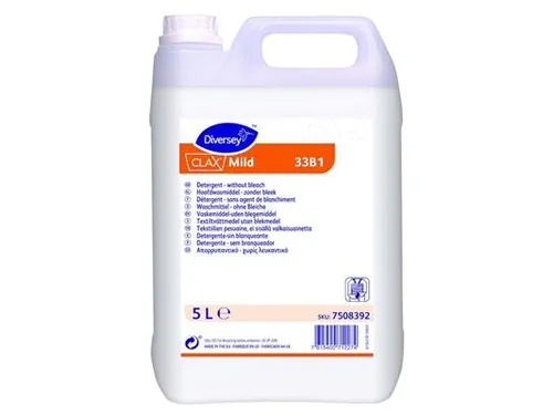 Diversey Clax Mild 3RL1 Wasmiddel 5 liter Enzymatisch vloeibaar wasmid