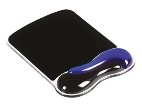 Duo Gel Muismatten blauw/zwart