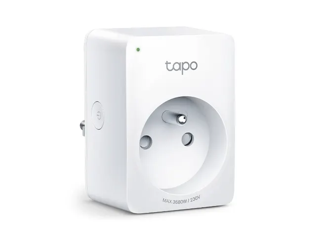 TP-Link Tapo Mini Smart Wi-Fi Socket Energy Monitor, Draadloos, Wi-Fi,