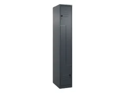 Z-garderobekast,HxBxD 1850x300x500mm,vak B 150/300mm,draaigrendel