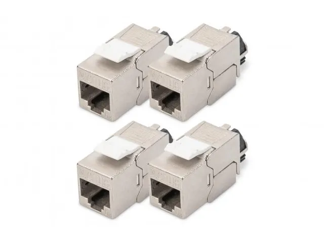Module Keystone CAT 6A blindé Connexion sans outil 4 pièces