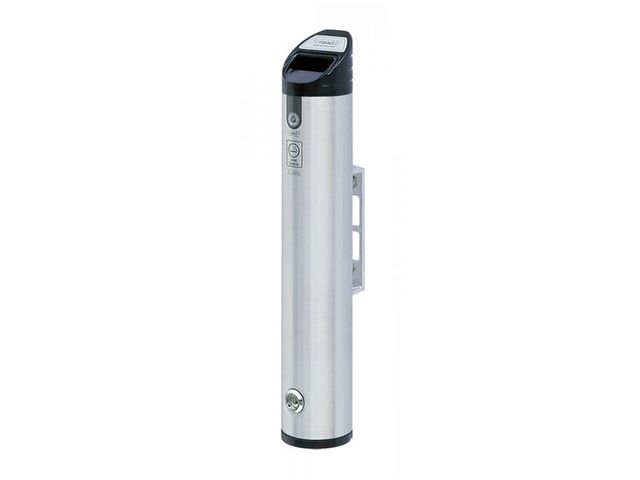 Wandasbak zuil rond aluminium | PeukenzuilWinkel.be