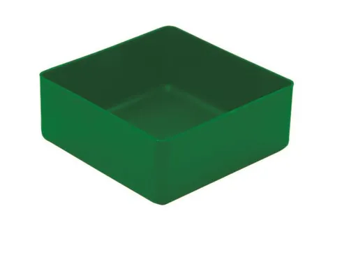 Inzetbak HxLxB 40x99x99mm Polystyreen Groen 50 stuks