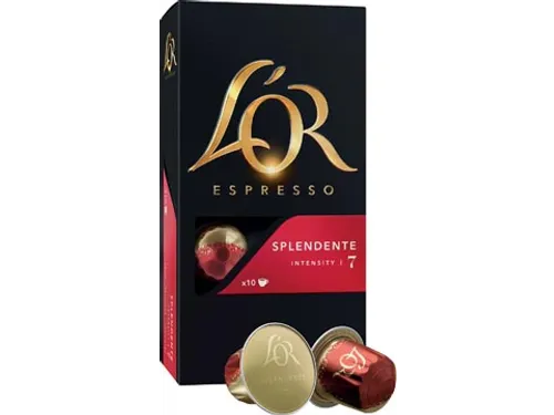Koffiecapsule L'Or Intensity 7 Splendente 10 Capsules