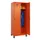 locker,HxBxD 1950x800x500mm,2vak,vak B 400mm,draaigrendel,voeten