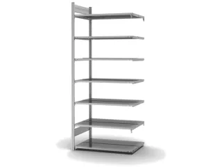 dossierstelling,aanbouwveld,HxBxD 2350x1010x635mm,vaklast 90kg - 2
