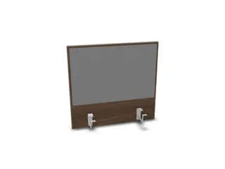 opzetpaneel bureau aanbouw achter NV bruin hickory BN8078-grijs 600mm - 1