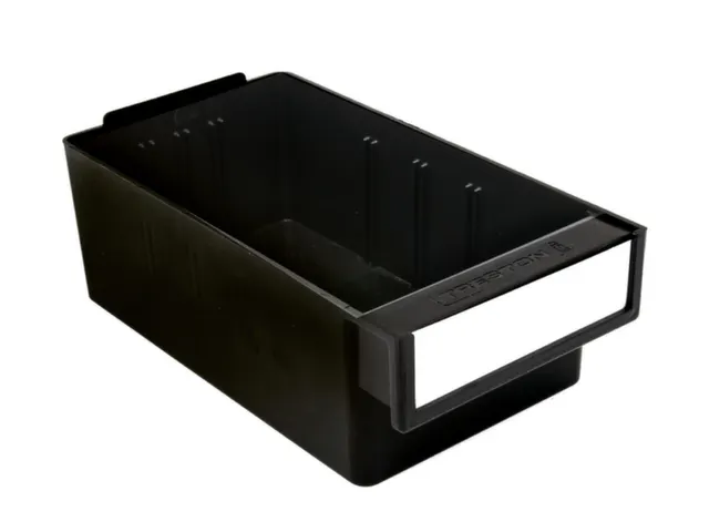 ESD-assortimentskast,HxBxD 550x310x180mm,24lade(n),laden zwart