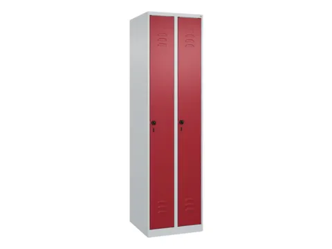 locker,HxBxD 1850x500x500mm,2vak,vak B 250mm,draaigrendel