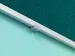 Prikbord 120x240cm Groenblauw Accent Softline Profiel 16mm
