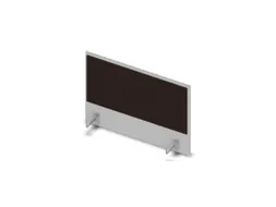 opzetpaneel bureau aanbouw zijkant MP-lichtgrijs BN2036-bruin 800mm