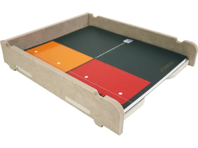 Unilux Stoll Brievenbak A4 210X297Mm Grijs Recycling Pet