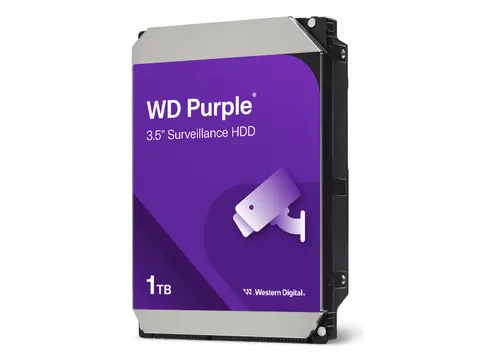 Western Digital Purple interne harde schijf 1 TB 5400 RPM