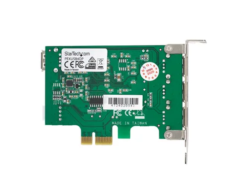 4-poort PCI Express Low Profile High Speed USB-kaart
