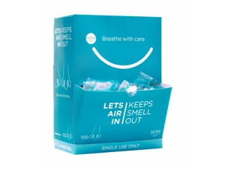 Nosa plugs anti-geur neusdopjes menthol 100 Stuks - 1