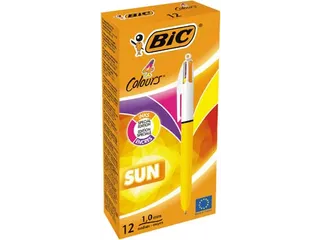 Colours Sun 4-kleurenbalpen medium lichaam geel - 2