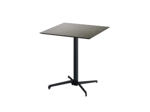 outdoortafel,HxBxD 740x700x700mm,rechthoekig,X-onderstel zwart