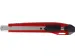 Cutter Westcott Premium 9mm curseur coulissant rouge