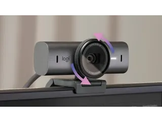 Logitech Mx Brio Uhd 4K Streaming Webcam Usb Wired Graphite - 2