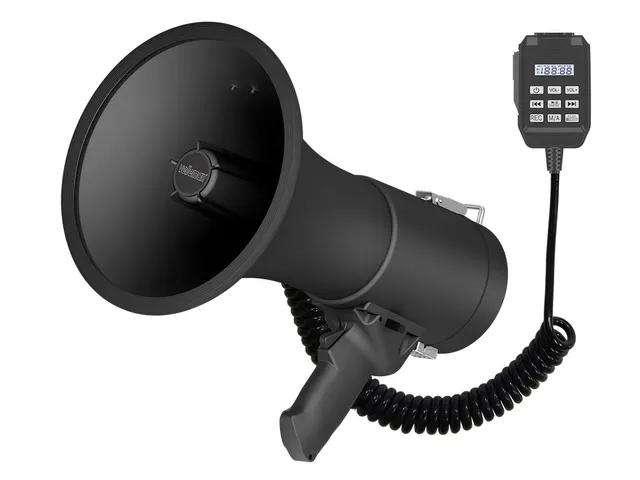 Krachtige Megafoon 50W met ingebouwde sirene Bluetooth