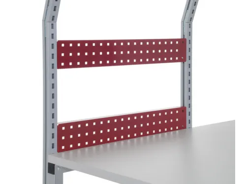 geperforeerde plaat,v. paktafel,HxBxD 100x1000x30mm,schroefbaar,staal