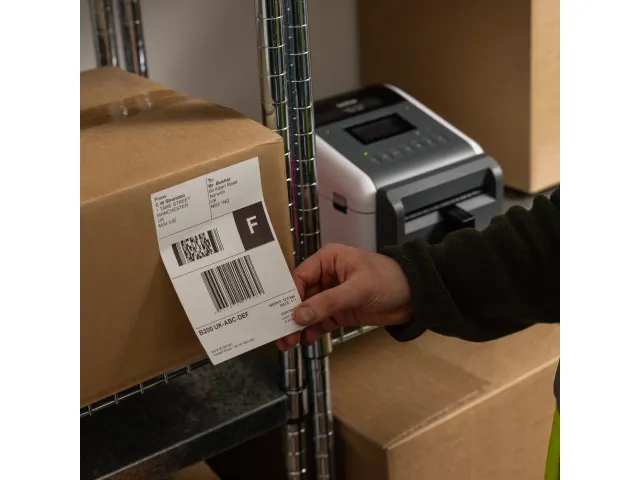 Brother BFA-274106-080 printeretiket Wit Zelfklevend printerlabel