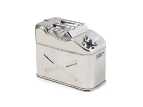 veiligheidsjerrycan,v. brandbare/agressieve stoffen,RVS,10l