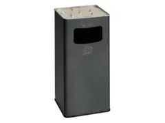 Combi-asbak Hxd 700X320X320Mm Vierkant Antiekzilver