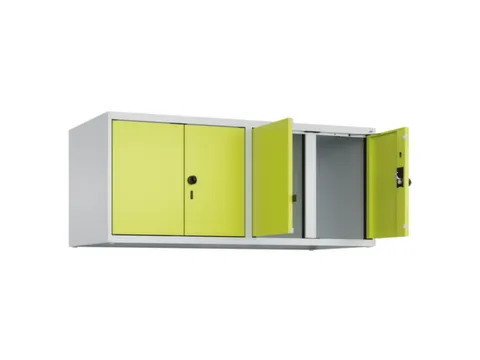 opzetkast,v. locker voor scheiding van kleding,4vak.,vak B 300mm