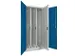armoire verticale,HxlxP 1950x1000x600mm,RAL7035,face avant RAL5010