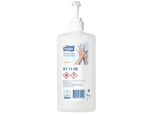 Tork 511103 Alcohol Gel Voor Handdesinfectie 12x500ml Premium