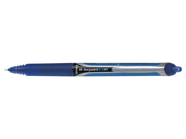 Rollerpen Pilot Hi-Tecpoint V7 RT 0.7mm Medium punt Blauw