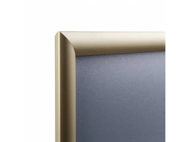 Kliklijst A4 Rechte Hoeken 25mm Goud