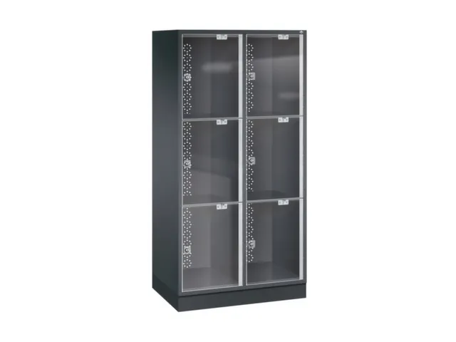 armoire multicases grand volume,HxlxP 1750x820x500mm,2x3compartiments