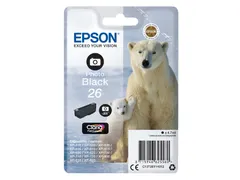 Inktcartridge Epson 26 T2611 foto zwart C13T26114012